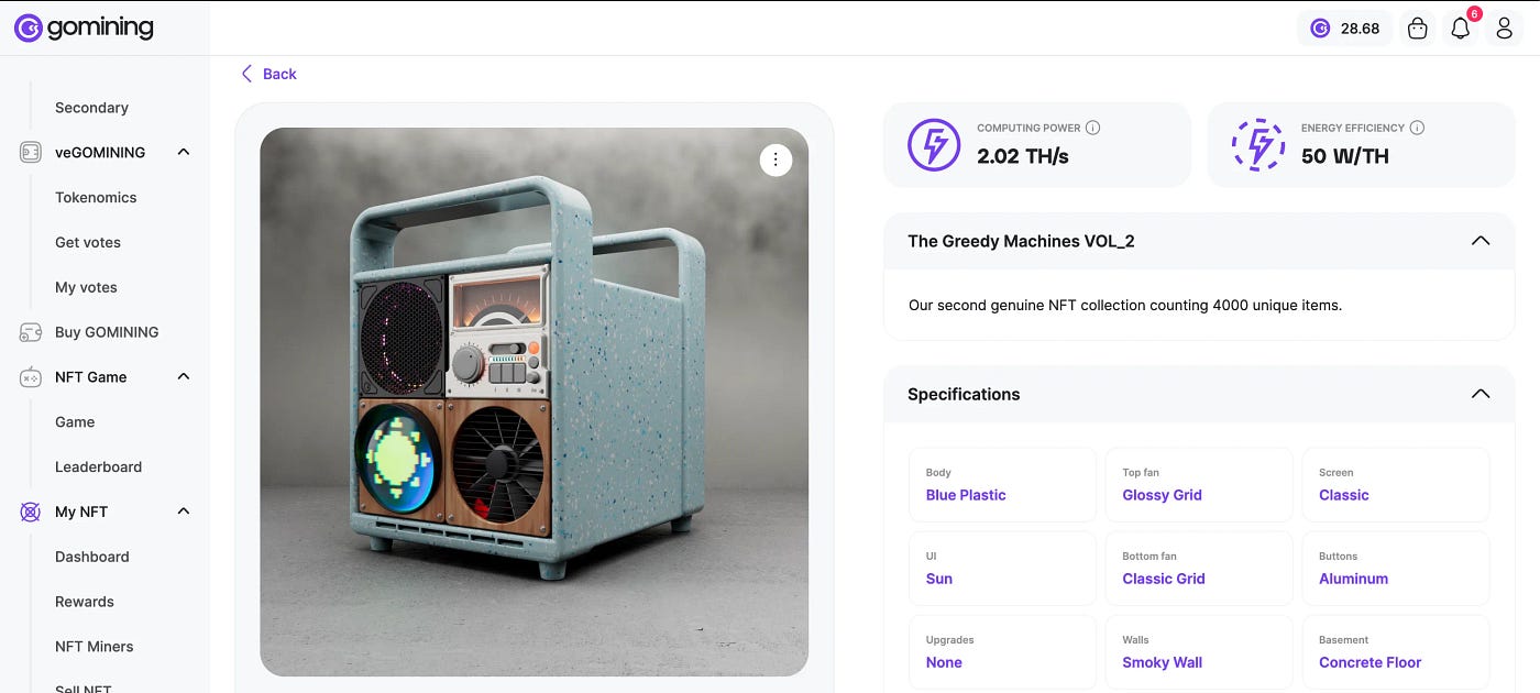 GOMINING token là gì? Khai thác Bitcoin bằng NFT GoMining