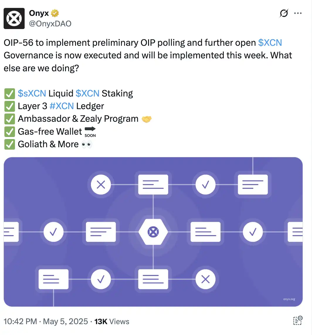 Nếu bạn nắm giữ tiền điện tử XCN, hãy theo dõi giá Onyxcoin tuần này - Lý do quan trọng bạn cần biết image 2