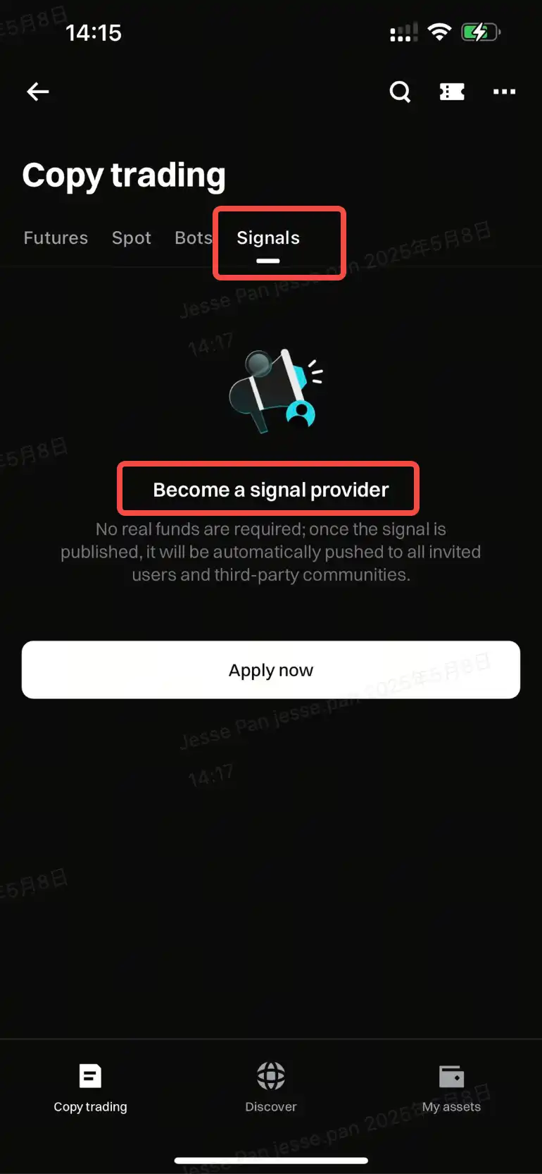 Biến sức ảnh hưởng thị trường của bạn thành thu nhập tự động với Bot tín hiệu Telegram Giao dịch Sao chép Bitget image 0